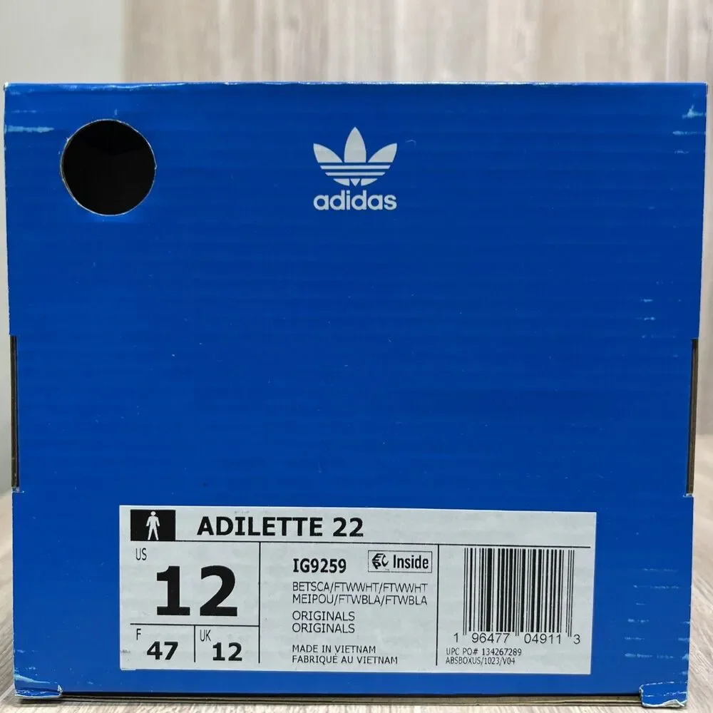 Adidas Adilette 22 Slide Sandals NEW